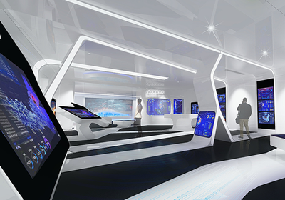 智慧多功能展廳觸摸查詢系統(tǒng)的應用與特點介紹——廣州朗歌多媒體設計